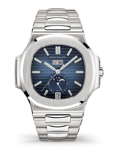 patek philippe moon calendar|patek philippe nautilus annual calendar.